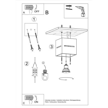 Stropné svietidlo LOBO 1xG9/40W/230V biela