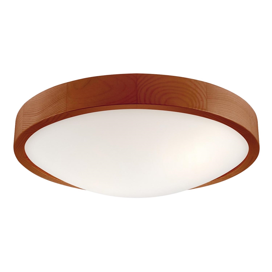 Stropné svietidlo MEDA 2xE27/60W/230V borovica