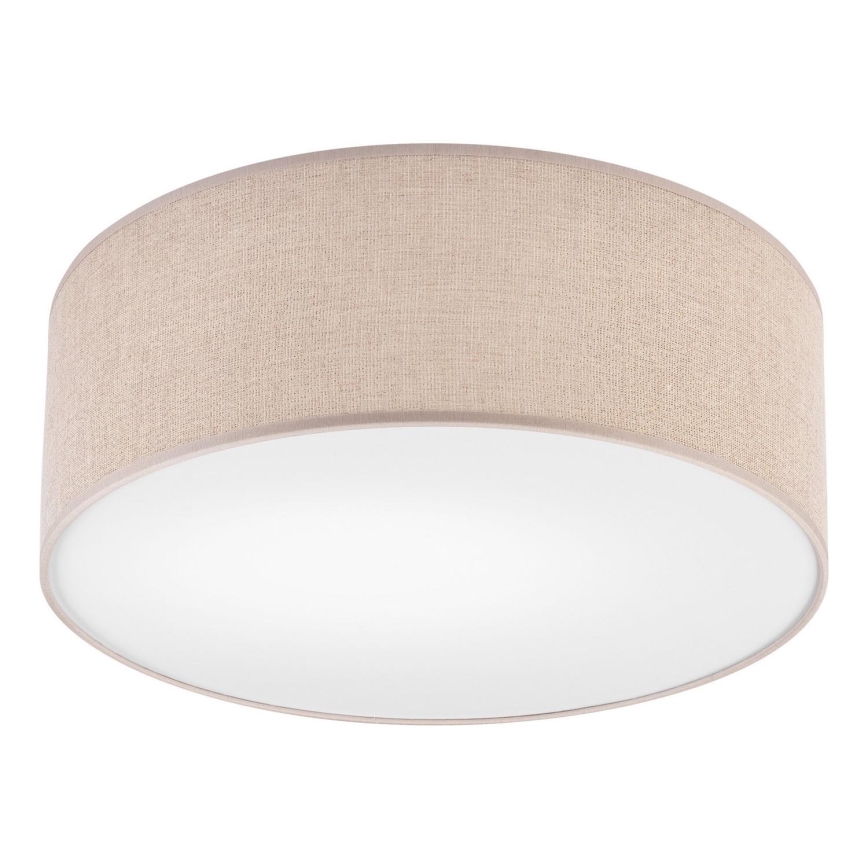 Stropné svietidlo MONTE 1xE27/60W/230V, priemer 35 cm, hnedé