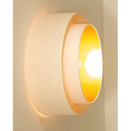 Stropné svietidlo NATIA 1xE27/60W/230V priemer 45 cm biele