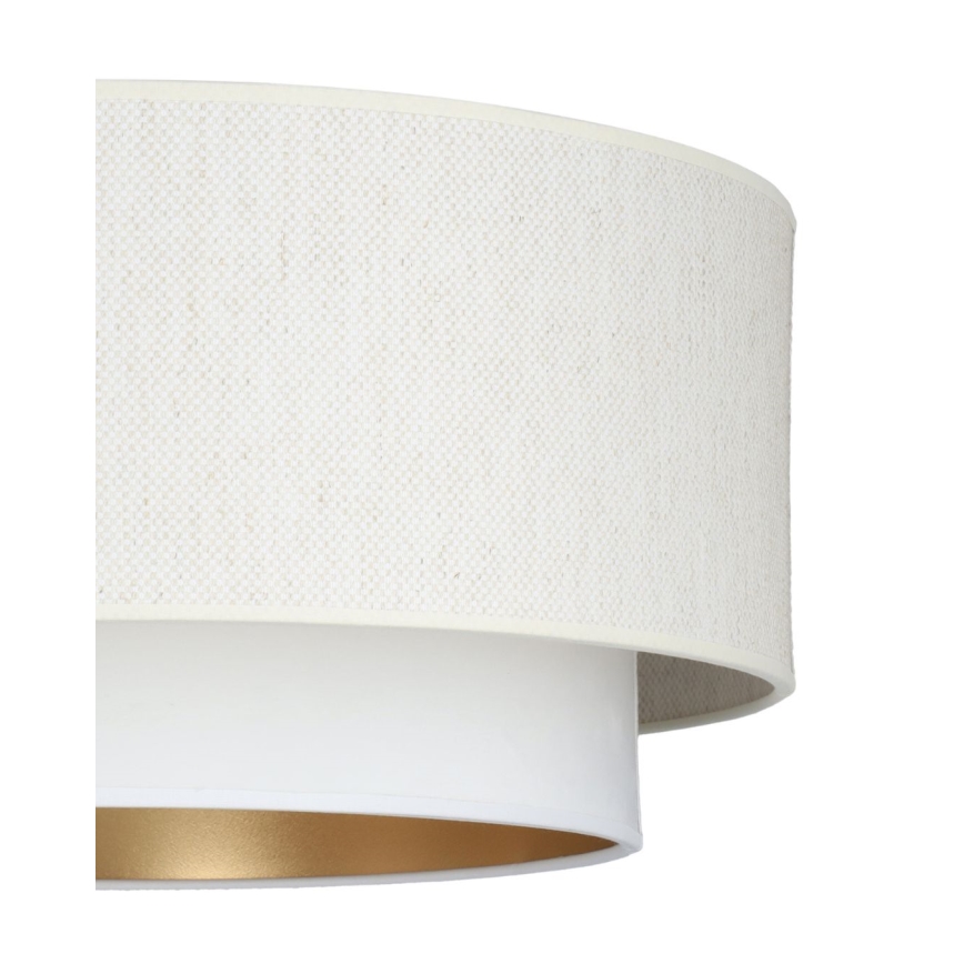 Stropné svietidlo NATIA 1xE27/60W/230V priemer 45 cm biele