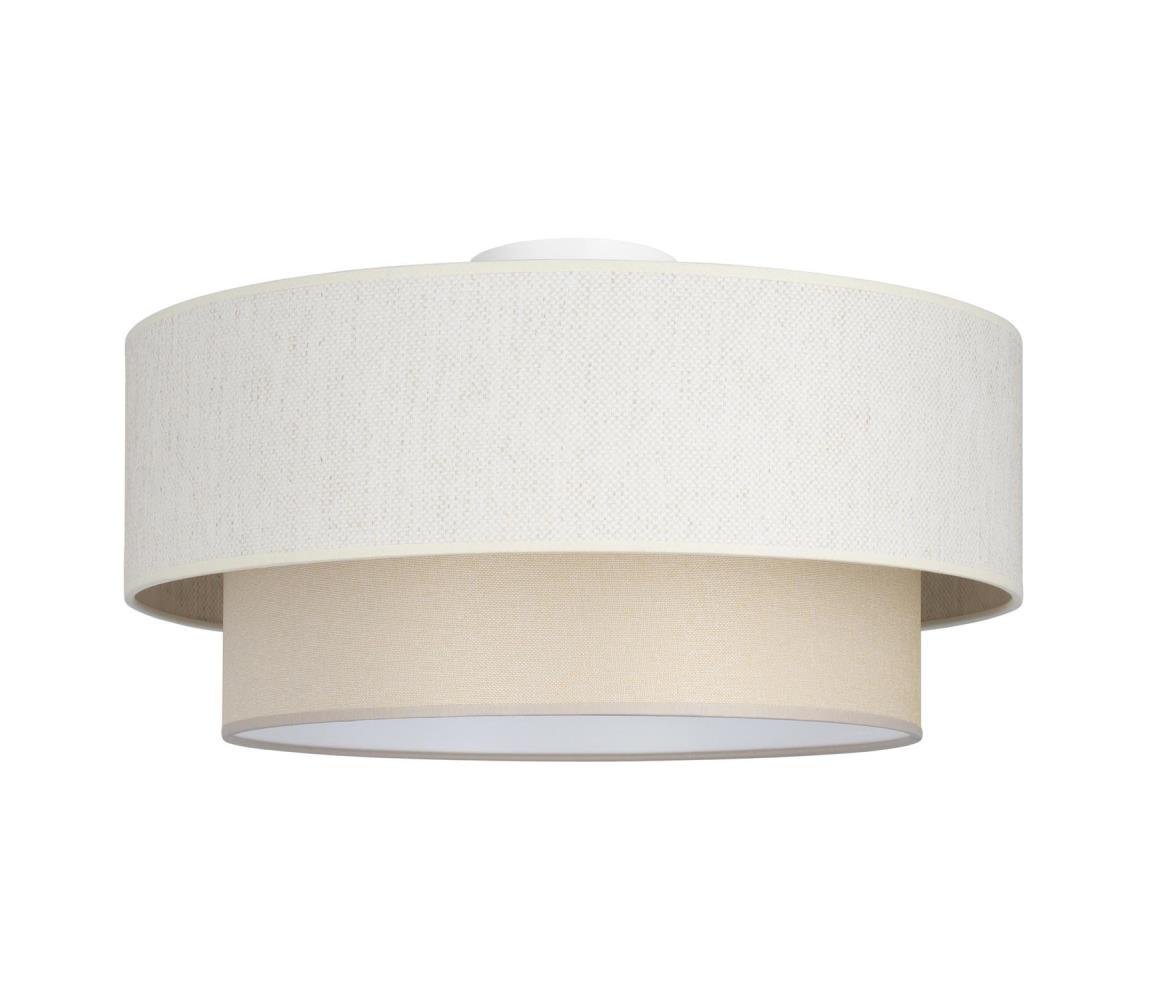 Stropné svietidlo NATIA 1×E27/60 W/230 V, priemer 45 cm, krémové H0232