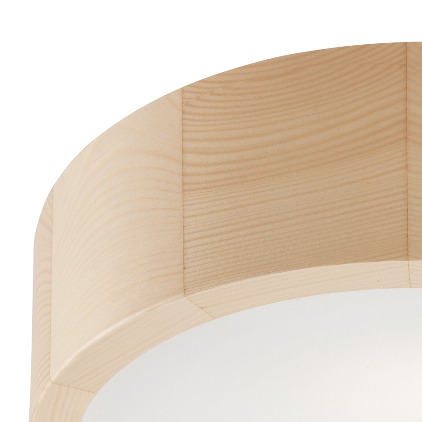 Stropné svietidlo NATURAL 1xE27/60W/230V ø 27 cm borovica - FSC certifikované