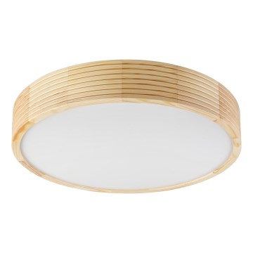 Stropné svietidlo NATURAL MODERN 3xE27/15W/230V priemer 47,5 cm borovica