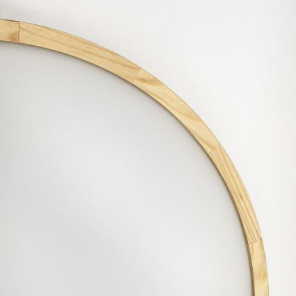 Stropné svietidlo NATURAL MODERN 3xE27/15W/230V priemer 47,5 cm borovica