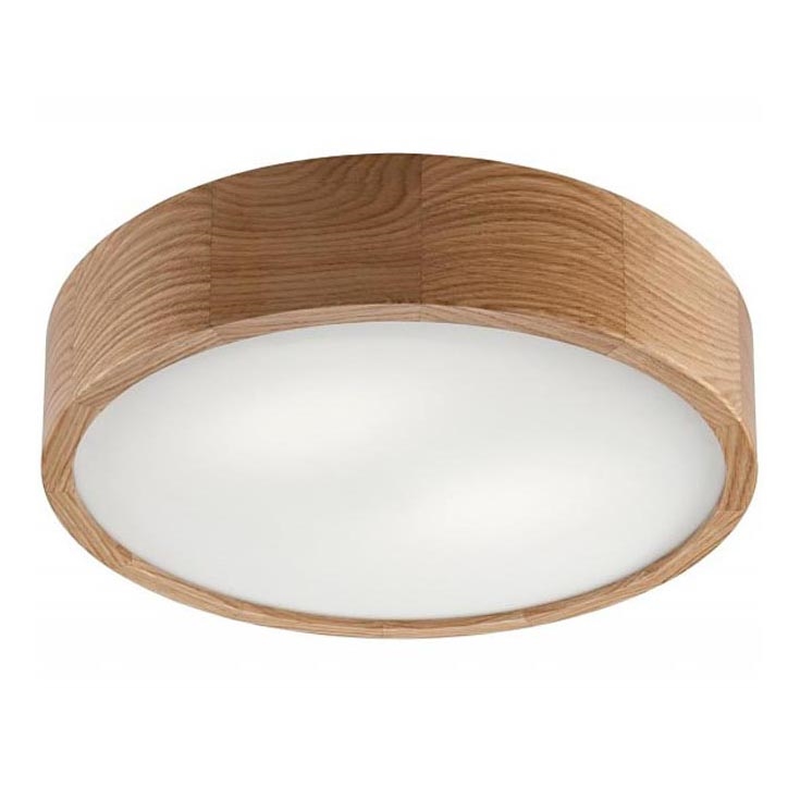 Stropné svietidlo OAK 2xE27/60W/230V dub ø 37,5 cm