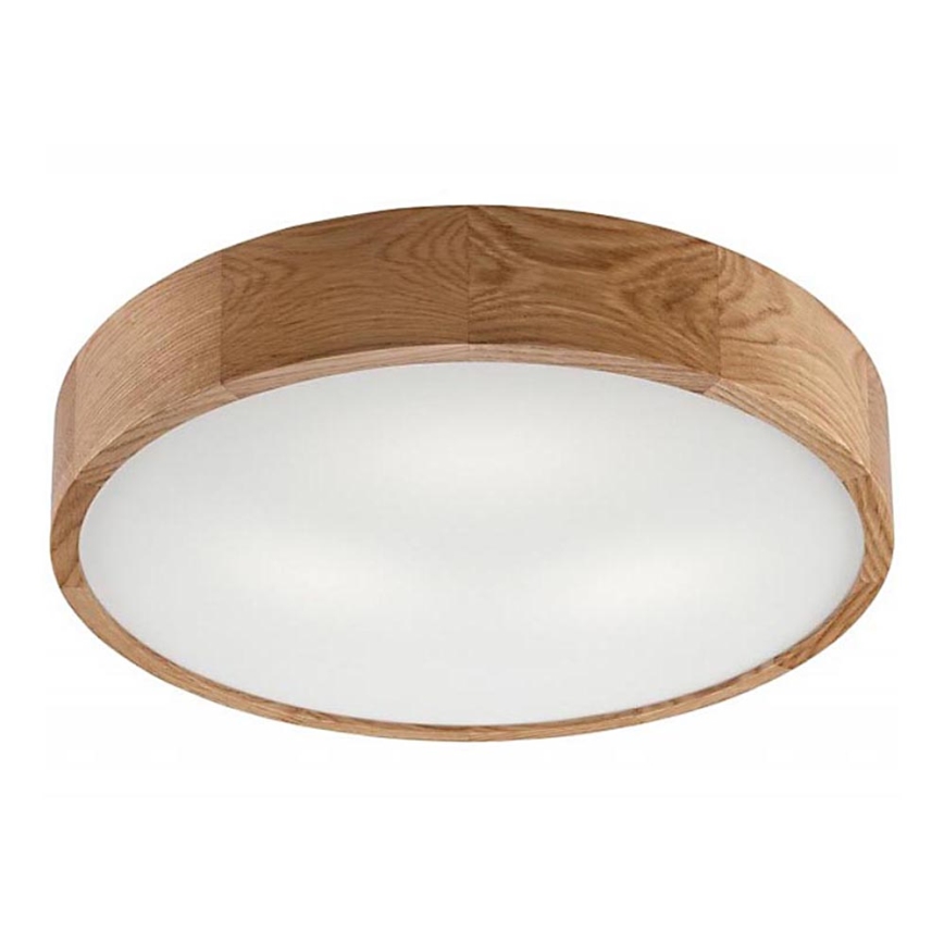 Stropné svietidlo OAK 3xE27/60W/230V dub ? 47,5 cm