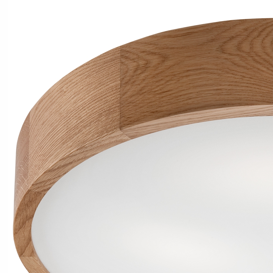 Stropné svietidlo OAK 3xE27/60W/230V dub ø 47,5 cm