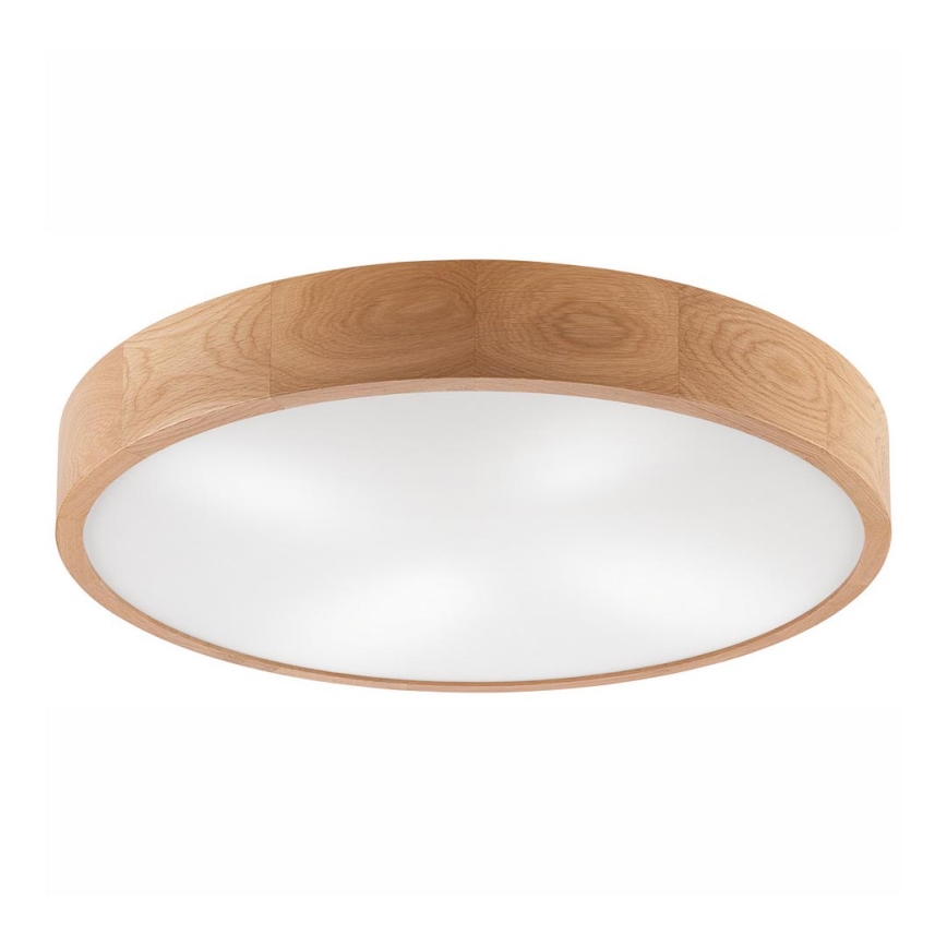Stropné svietidlo OAK 4xE27/60W/230V ø 57 cm dub