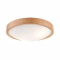 Stropné svietidlo OAK SLIM 2xE27/60W/230V dub ? 37 cm