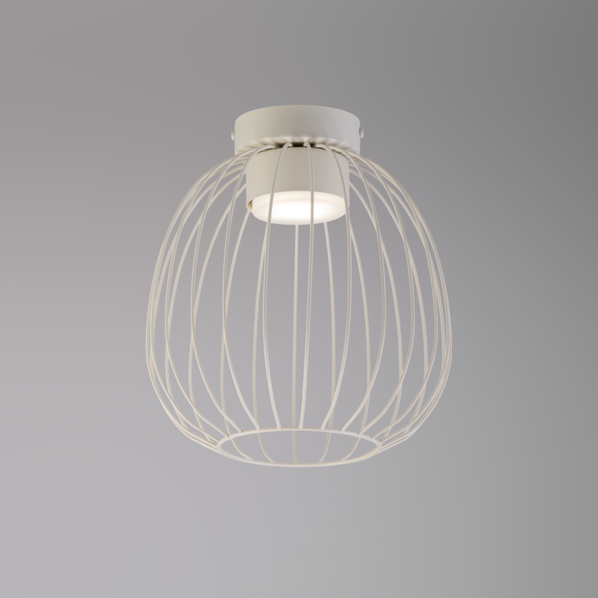 Stropné svietidlo OVELLA 1xGX53/10W/230V pr. 25 cm krémové