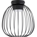 Stropné svietidlo OVELLA 1xGX53/10W/230V, priemer 25 cm, čierne