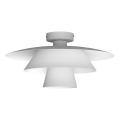 Stropné svietidlo PLATO 1xE27/15W/230V priemer 32 cm biele