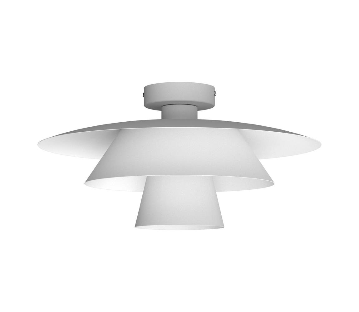 Stropné svietidlo PLATO 1xE27/15W/230V priemer 32 cm biele 4492