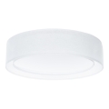 Stropné svietidlo PURO 2xE27/40W/230V pr. 60 cm biela
