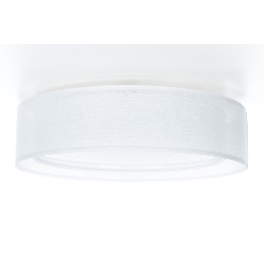 Stropné svietidlo PURO 2xE27/40W/230V pr. 60 cm biela