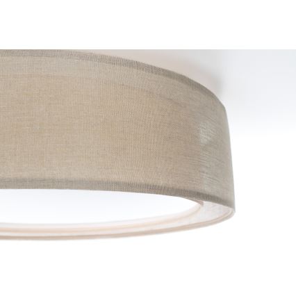 Stropné svietidlo PURO 2xE27/40W/230V priemer 50 cm béžové