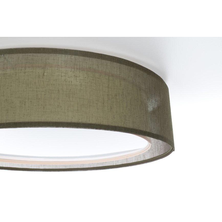 Stropné svietidlo PURO 2xE27/40W/230V, priemer 60 cm, zelené