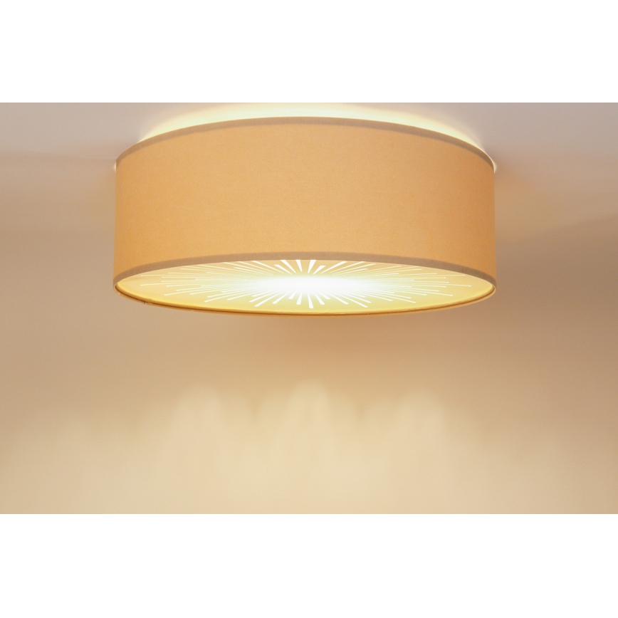 Stropné svietidlo RAYS 2xE27/60W/230V pr. 60 cm biela