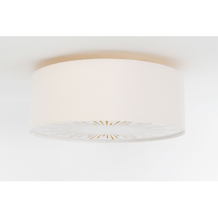 Stropné svietidlo RAYS 2xE27/60W/230V pr. 60 cm biela