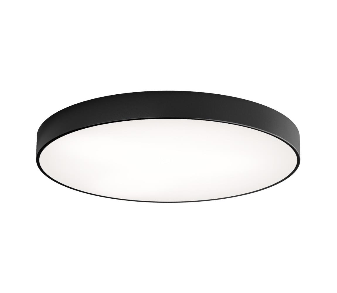 Stropné svietidlo s pohybovým senzorom CLEO 6xE27/24W/230V, priemer 80 cm, čierne 5907623622037
