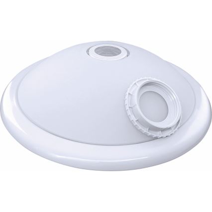 Stropné svietidlo so senzorom pohybu a súmraku MANA 2xE27/40W/230V pr. 30 cm biela