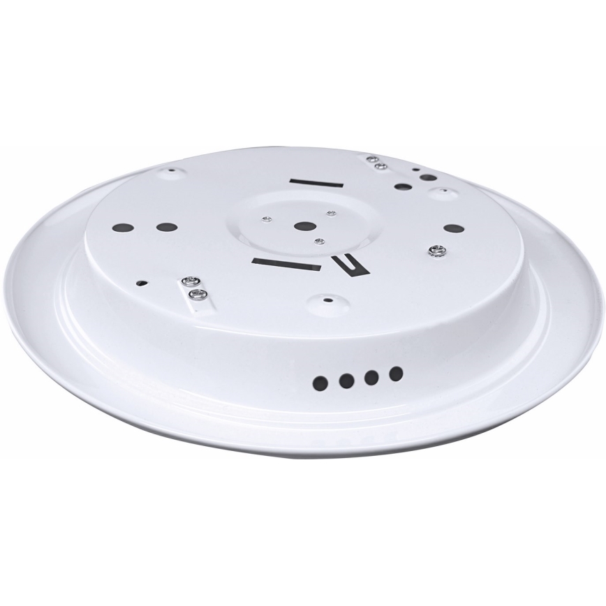 Stropné svietidlo so senzorom pohybu a súmraku MANA 2xE27/40W/230V pr. 30 cm biela