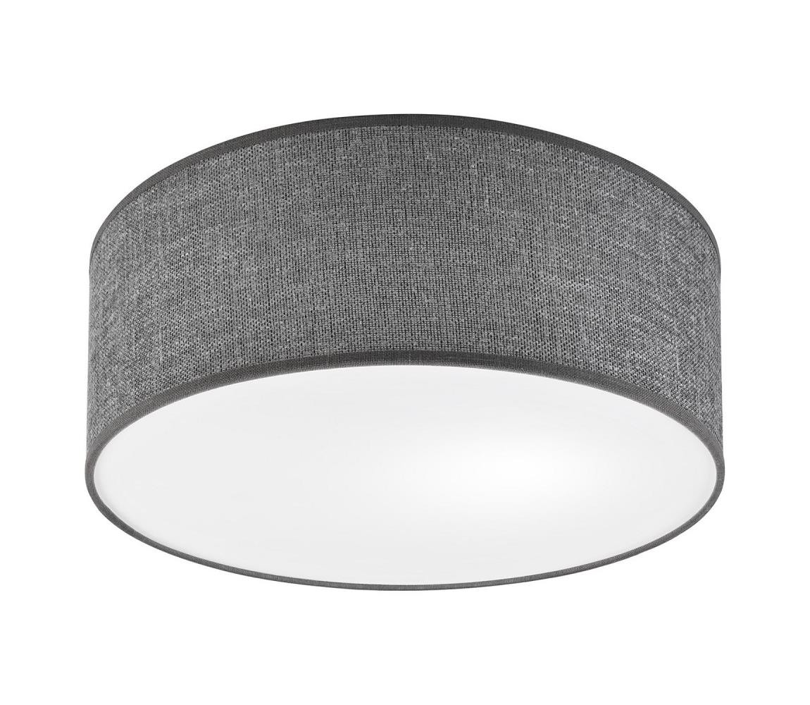 Stropné svietidlo SIRJA 1xE27/15W/230V pr. 35 cm sivé LM-1.183/PORTO GREY