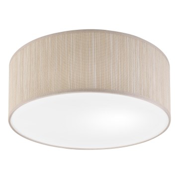 Stropné svietidlo SIRJA 1xE27/15W/230V priemer 35 cm béžové