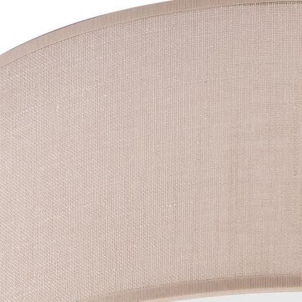 Stropné svietidlo SIRJA 1xE27/60W/230V pr. 35 cm béžová