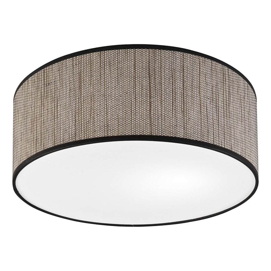 Stropné svietidlo SIRJA 2xE27/15W/230V priemer 35 cm hnedé