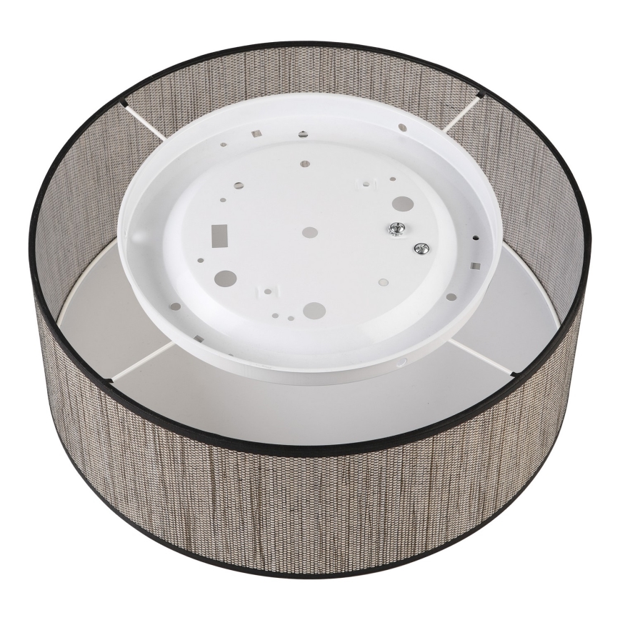 Stropné svietidlo SIRJA 2xE27/15W/230V priemer 35 cm hnedé