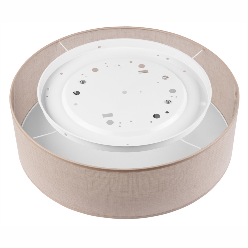 Stropné svietidlo SIRJA 2xE27/15W/230V priemer 45 cm béžové