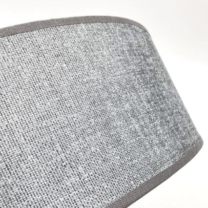 Stropné svietidlo SIRJA 2xE27/15W/230V priemer 45 cm sivé