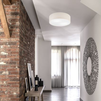 Stropné svietidlo SIRJA 2×E27/15W/230V Ø 45 cm krémové