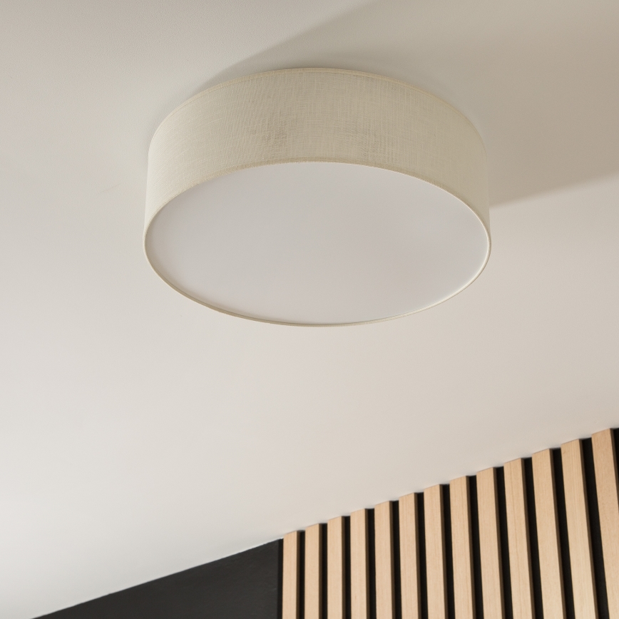 Stropné svietidlo SIRJA 2×E27/15W/230V Ø 45 cm krémové