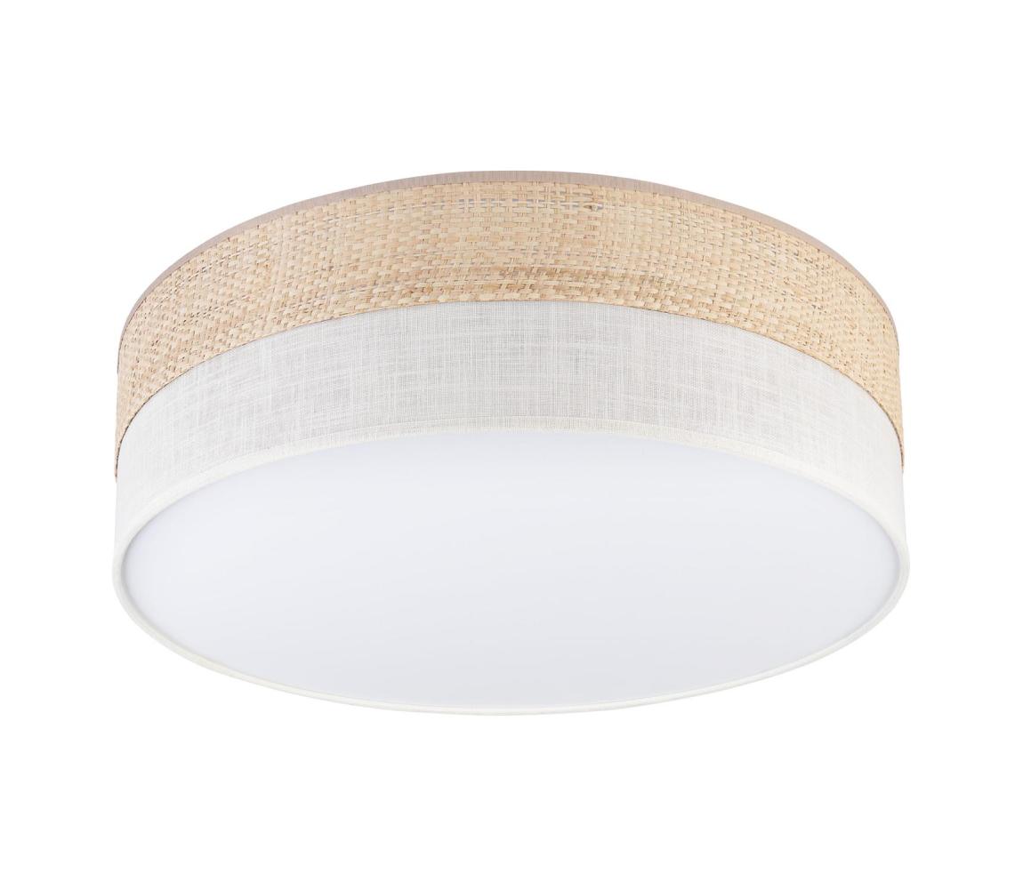 Stropné svietidlo SIRJA BOHO 2xE27/15W/230V pr. 45 cm béžová/krémová LM-2.296/KREM