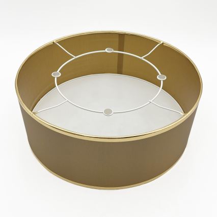 Stropné svietidlo SIRJA DOUBLE 2xE14/15W/230V, priemer 35 cm, hnedá/zlatá