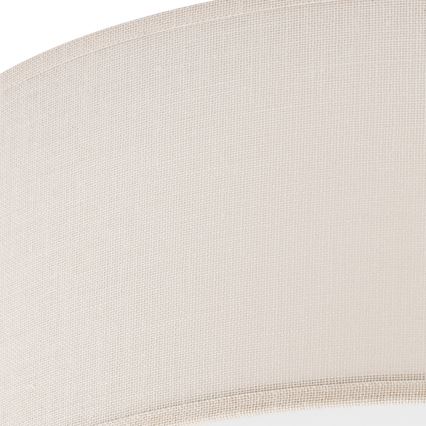Stropné svietidlo SIRJA DOUBLE 2xE27/15W/230V pr. 35 cm krémová