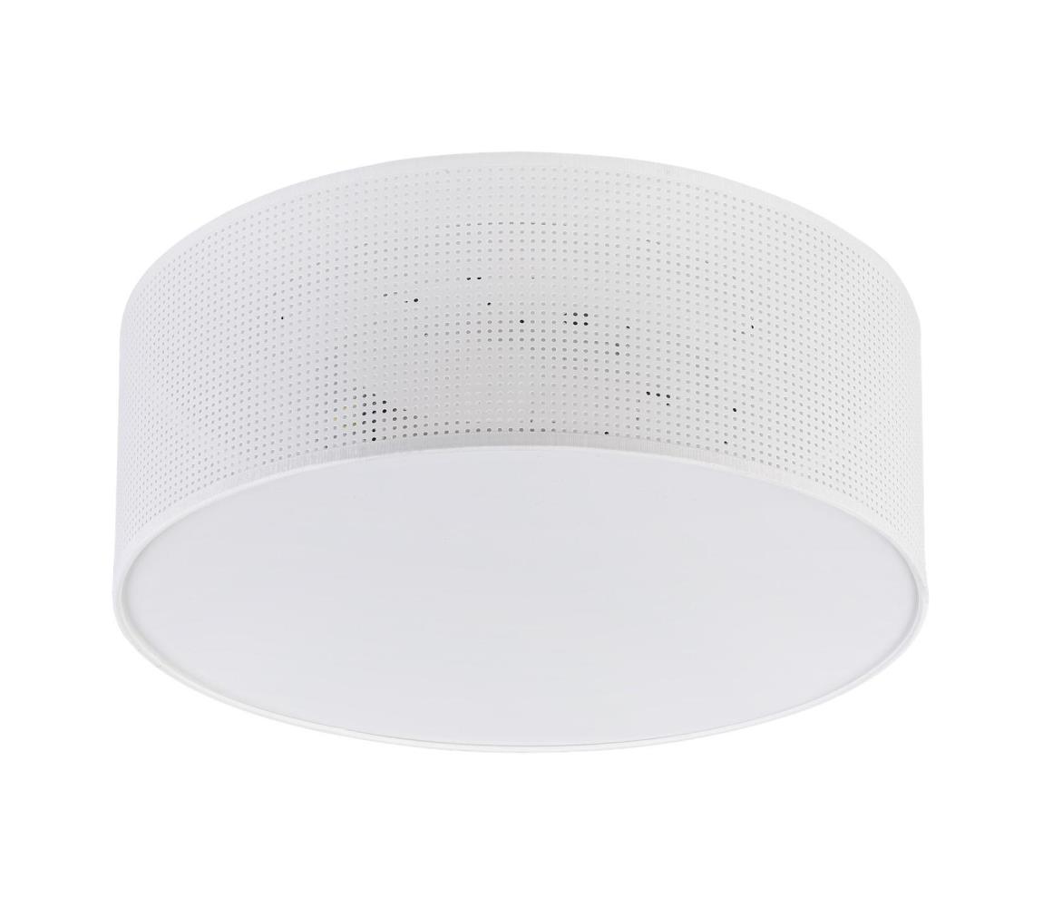 Stropné svietidlo SIRJA PLISADO 2xE27/15W/230V pr. 35 cm biela LM-2.335/BIAŁY