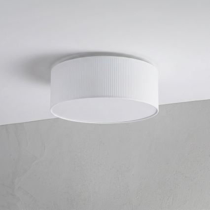 Stropné svietidlo SIRJA PLISADO 2xE27/15W/230V priemer 35 cm biela