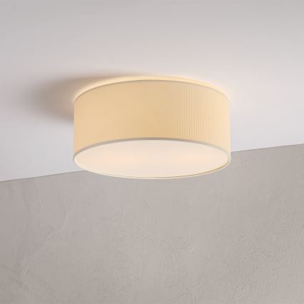 Stropné svietidlo SIRJA PLISADO 2xE27/15W/230V priemer 35 cm krémové