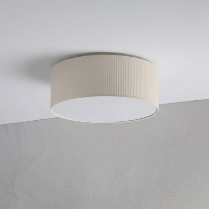 Stropné svietidlo SIRJA PLISADO 2xE27/15W/230V priemer 35 cm krémové