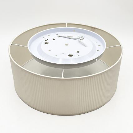 Stropné svietidlo SIRJA PLISADO 2xE27/15W/230V priemer 35 cm krémové