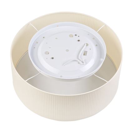 Stropné svietidlo SIRJA PLISADO 2xE27/15W/230V priemer 35 cm krémové