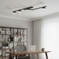 Stropné svietidlo SKAN 3xGX53/12W/230V čierne