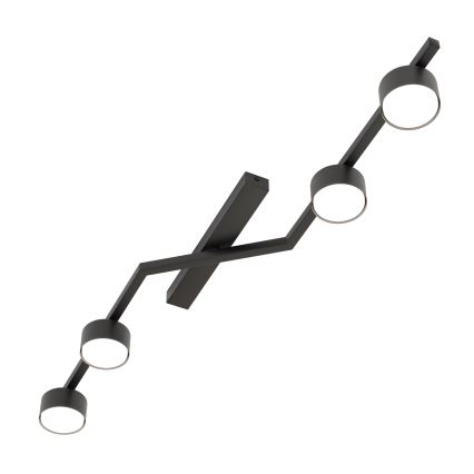 Stropné svietidlo SKAN 4xGX53/12W/230V čierne