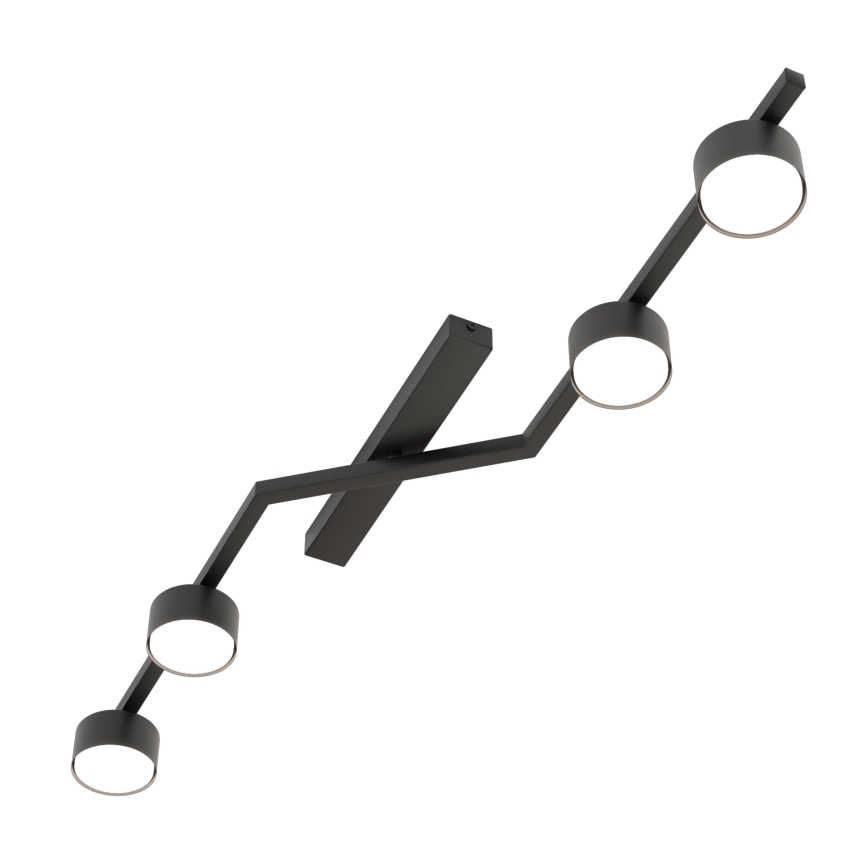 Stropné svietidlo SKAN 4xGX53/12W/230V čierne