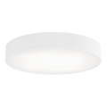 Stropné svietidlo so snímačom pohybu a súmraku CLEO 4xE27/24W/230V pr. 50 cm biele
