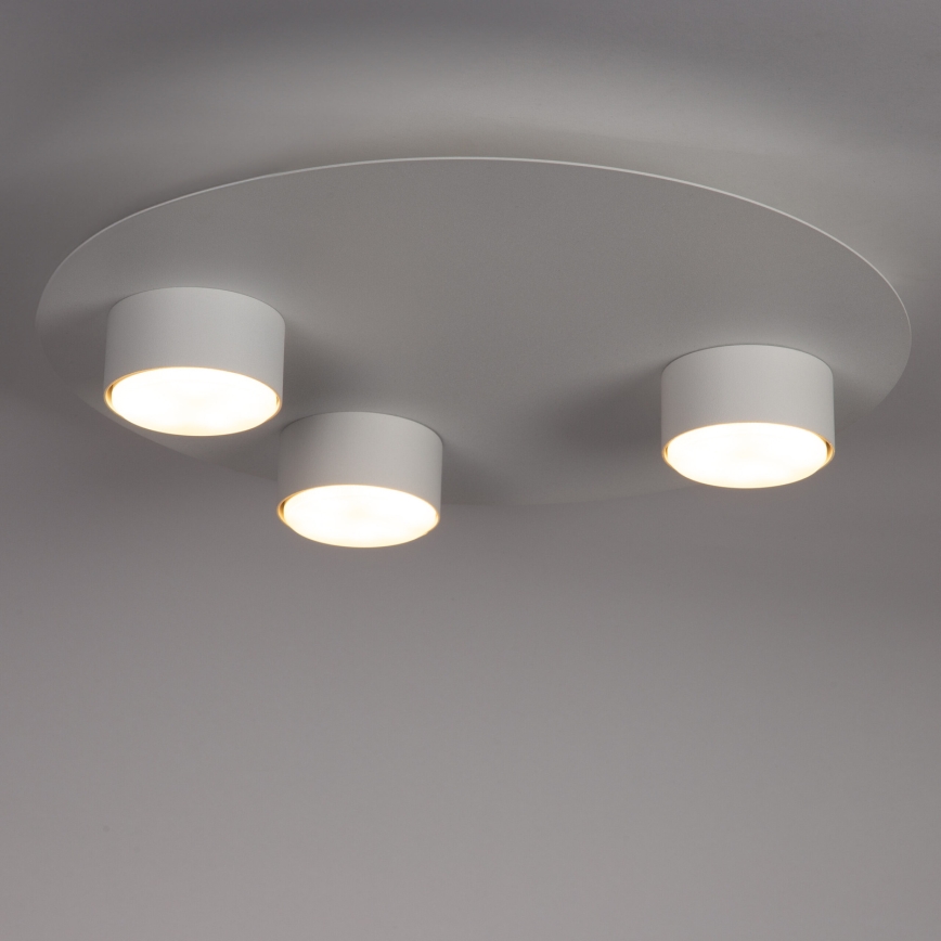 Stropné svietidlo STAR 3xGX53/12W/230V biela
